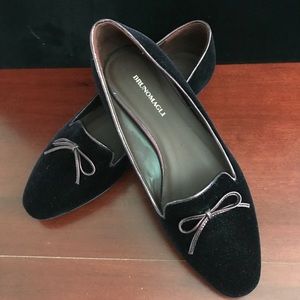 Bruno Magli Romualda Velvet Loafers, Size 36 shoes